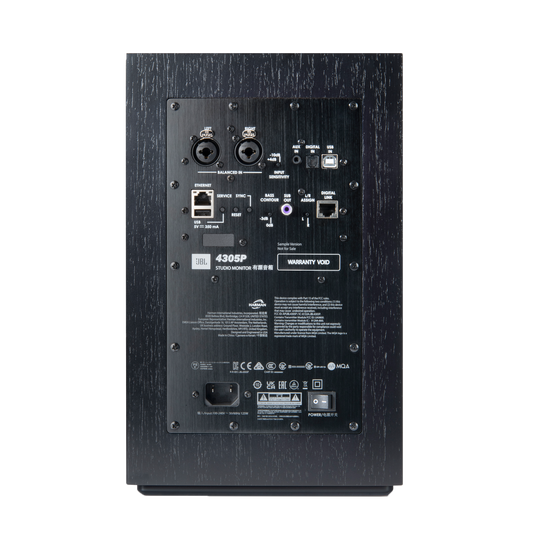 4305P Studio Monitor - Black Walnut - Powered Bookshelf Loudspeaker System - Detailshot 2